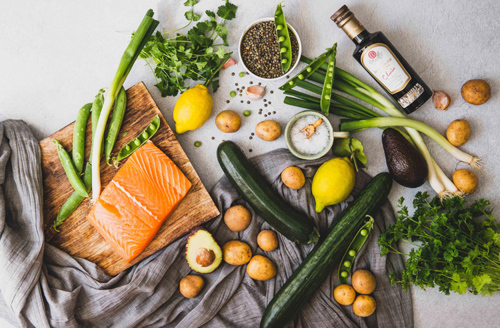 Ingredienser til Lun kartoffelsalat