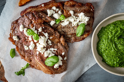Tilberedt ribeye